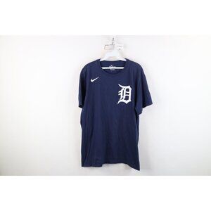 Nike Mens XL Faded Old English D Detroit Tigers Baseball Short Sleeve T-Shirt